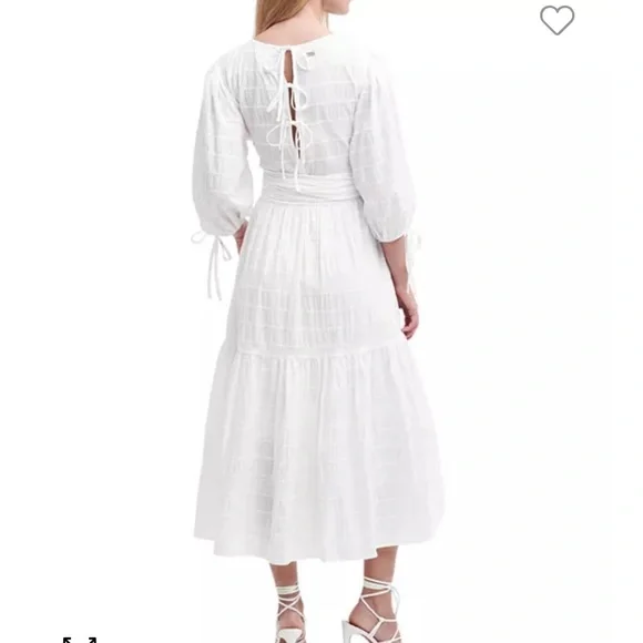 Barbour Kelburn Midi Dress USA 8 NWT - Picture 3 of 8